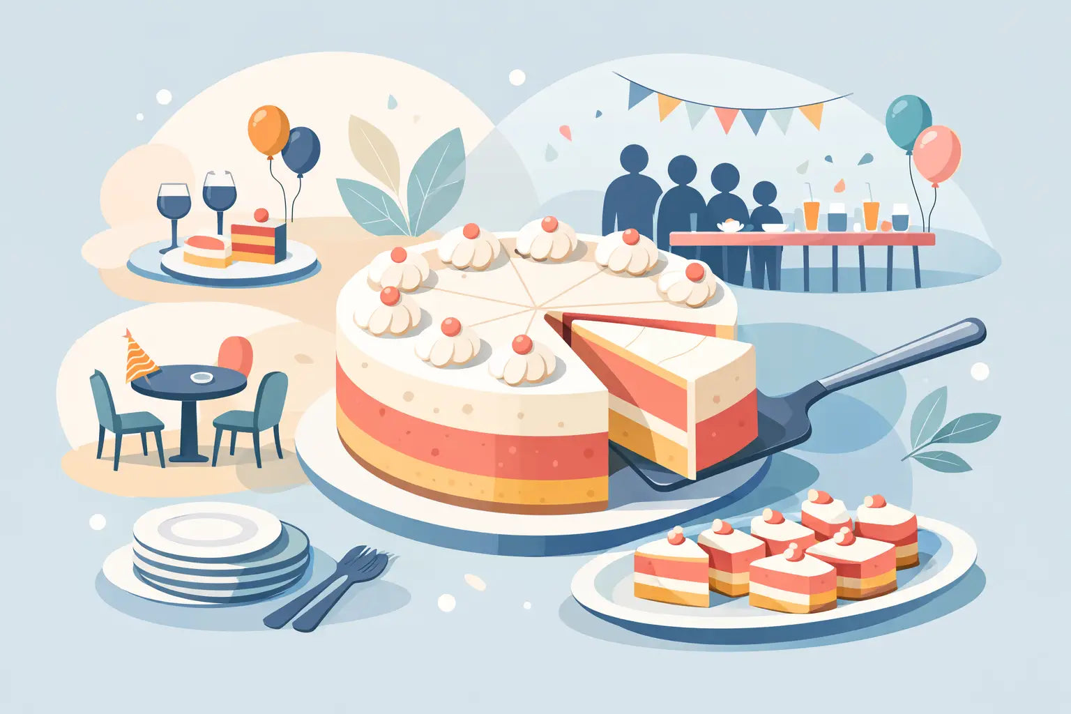 How to Choose Cake Servings for Any Party