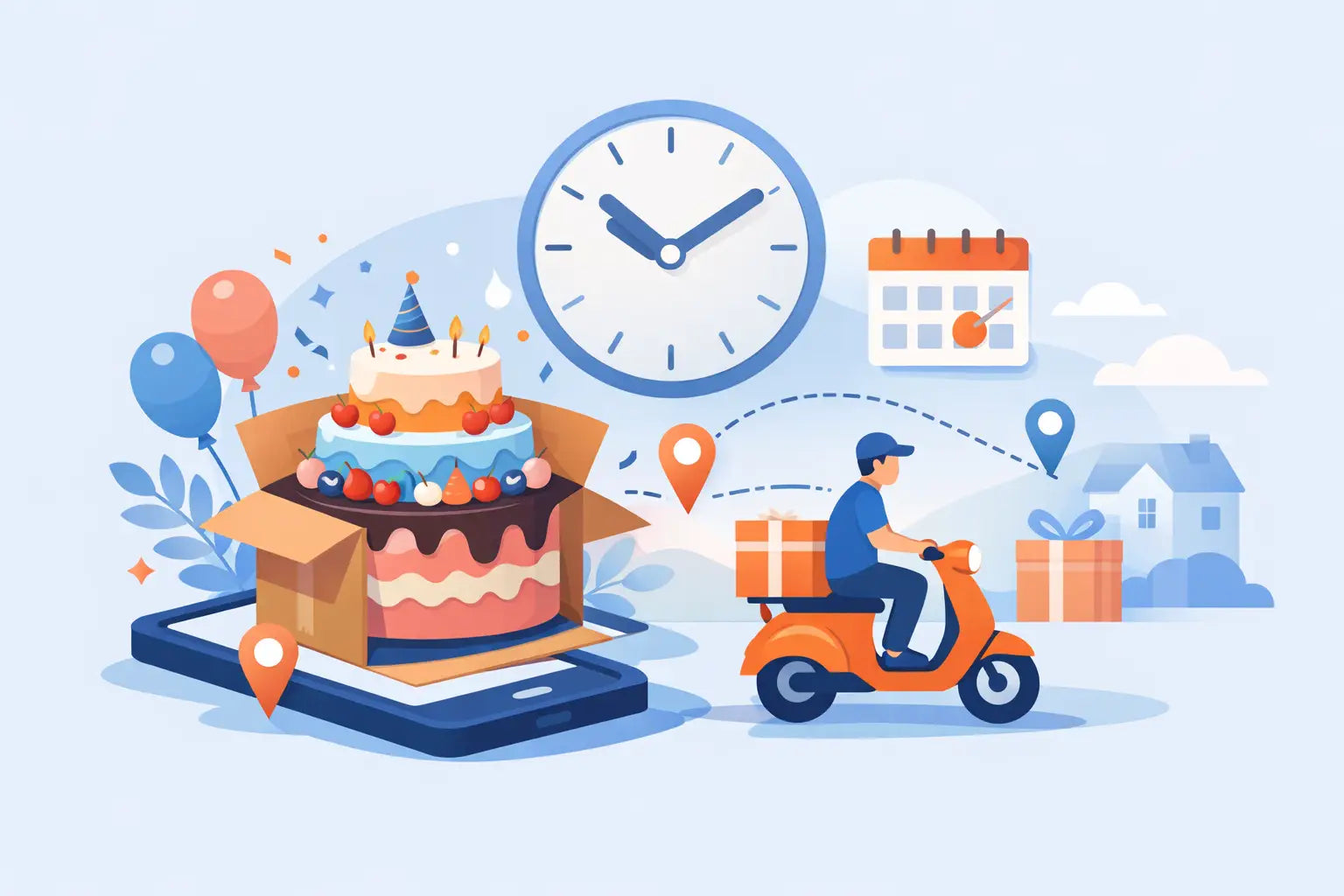 Cake Delivery Timing for Every Celebration