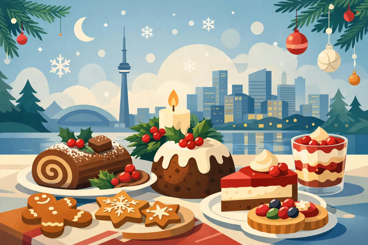 Toronto Holiday Desserts That Set the Table