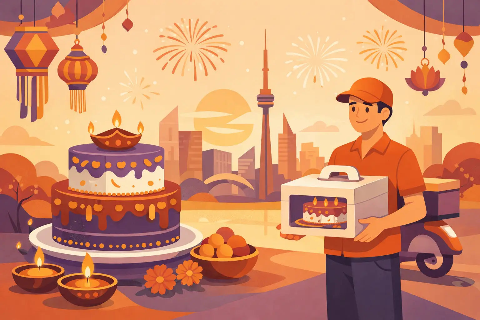 Diwali Cake Delivery Toronto for Every Celebration