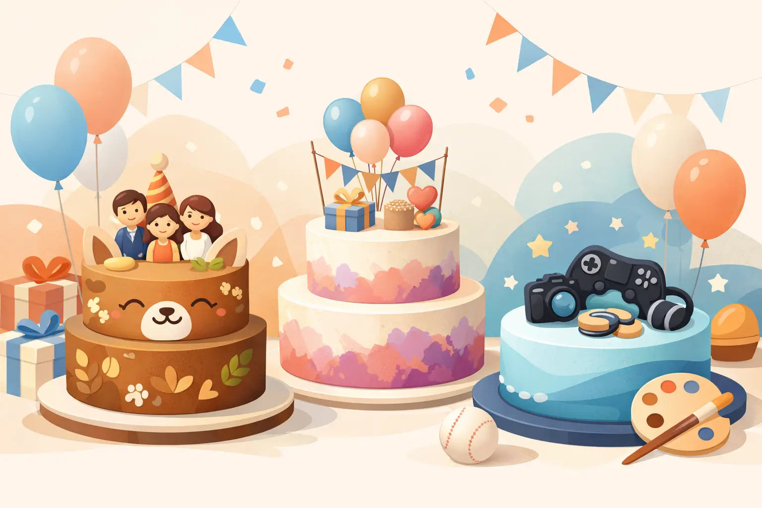 Birthday Cakes That Make the Party Feel Personal