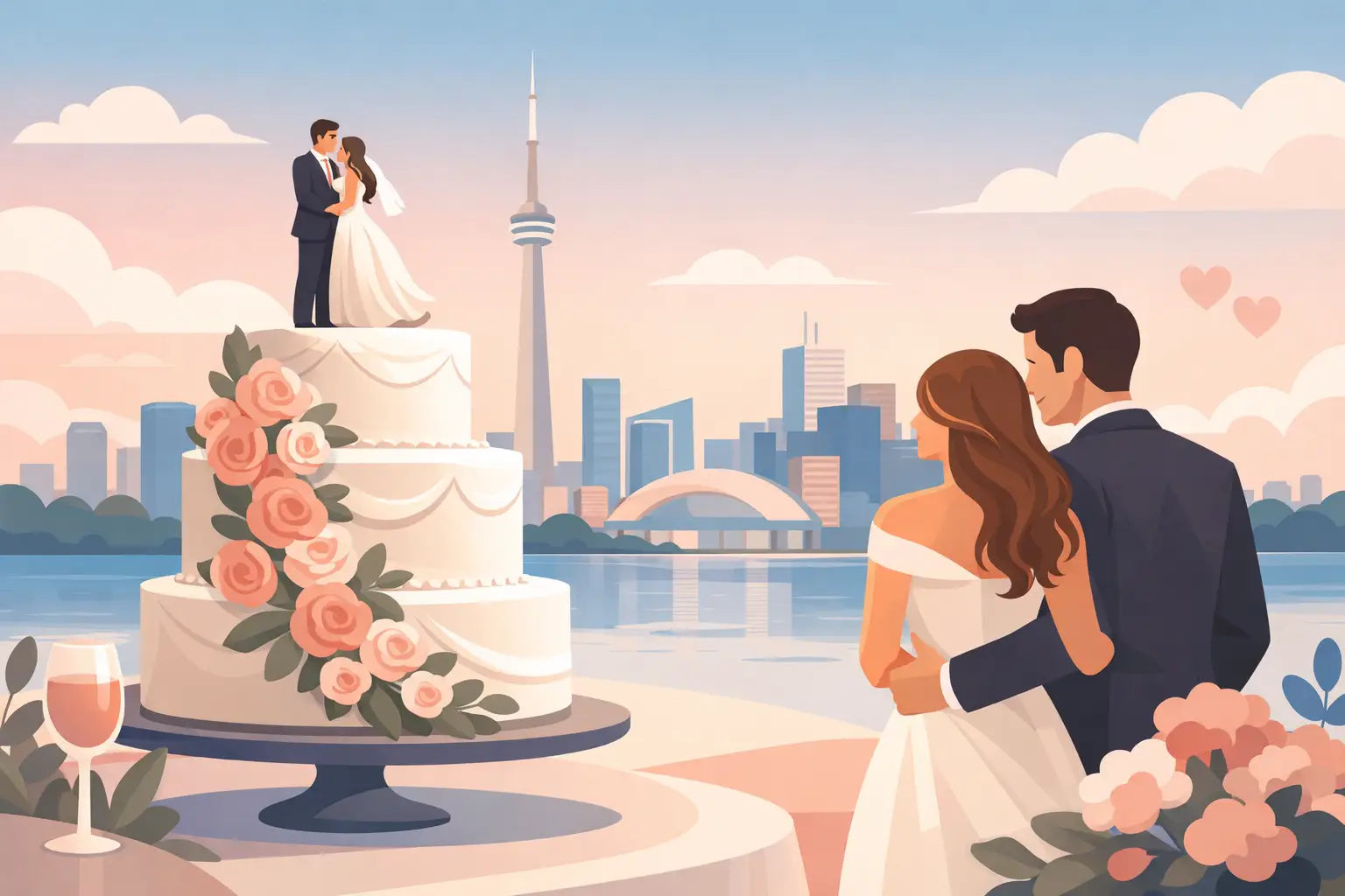 Custom Wedding Cakes Toronto Couples Love