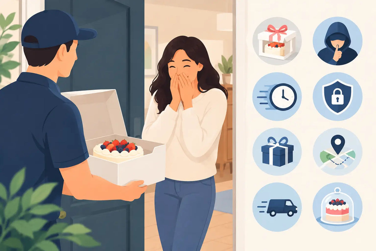 8 Surprise Cake Delivery Tips That Keep It Secret