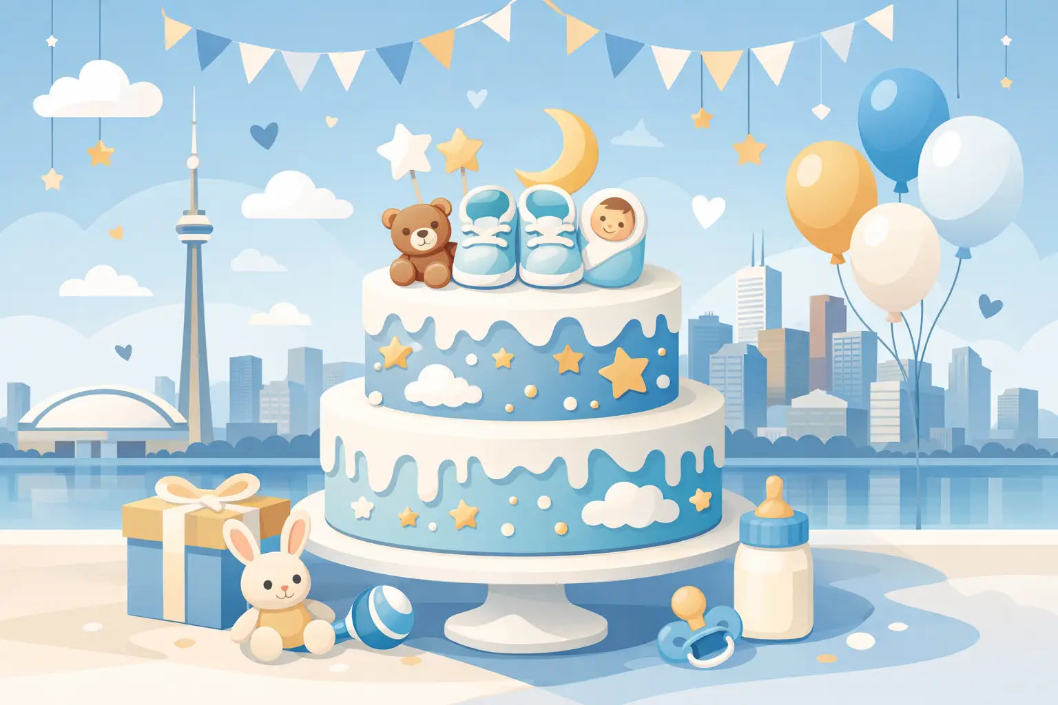 Baby Shower Cake Toronto Made to Celebrate